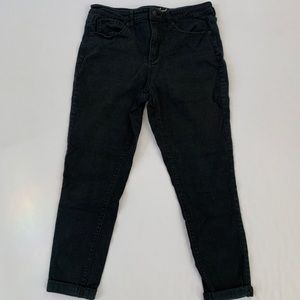 universal thread black skinny jeggings